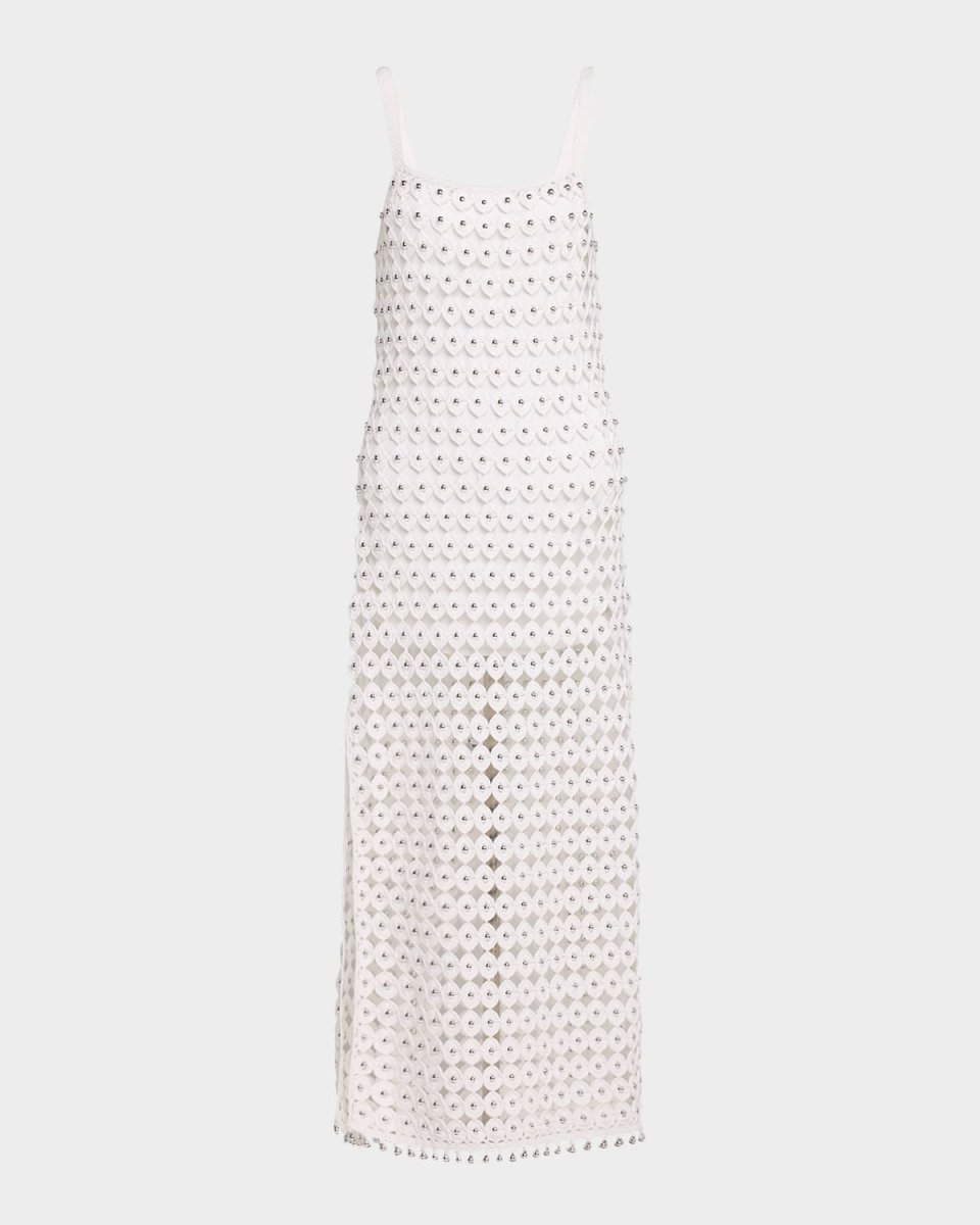 Clementine Ornament Crochet Midi Dress